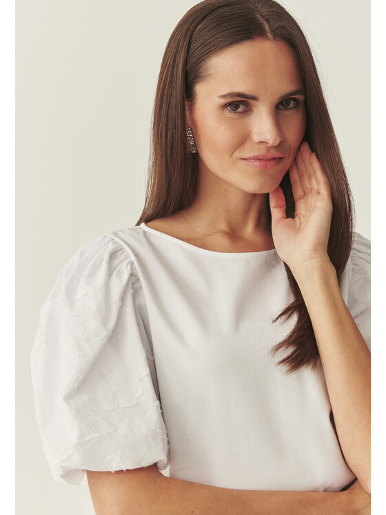 TATUUM TATUUM Blúzka RIKA Biela Classic Fit