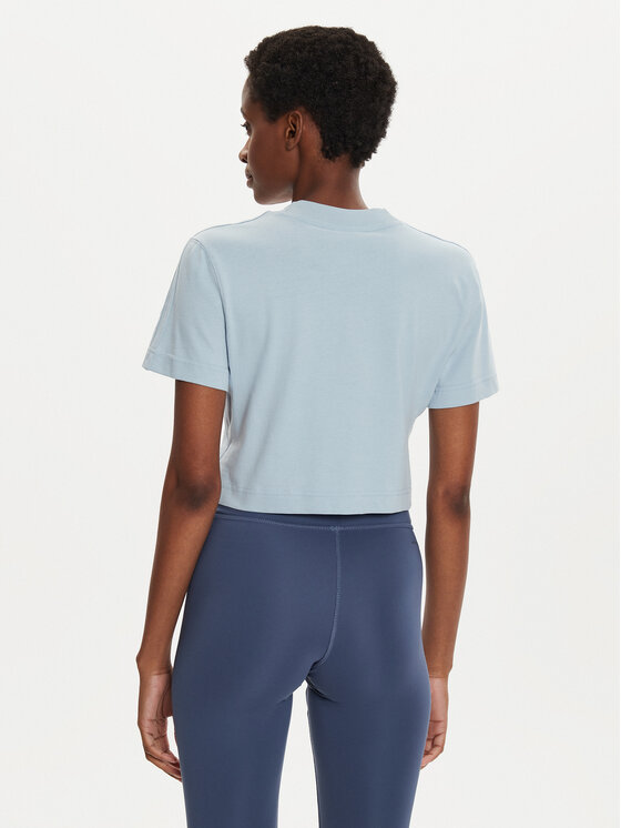 adidas adidas T-shirt ALL SZN 3-Stripes IY6846 Plava Slim Fit