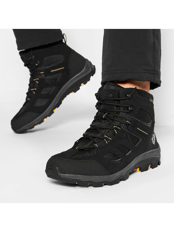 Jack Wolfskin Jack Wolfskin Туристически Vojo 3 Wt Texapore Mid M 4042461 Черен