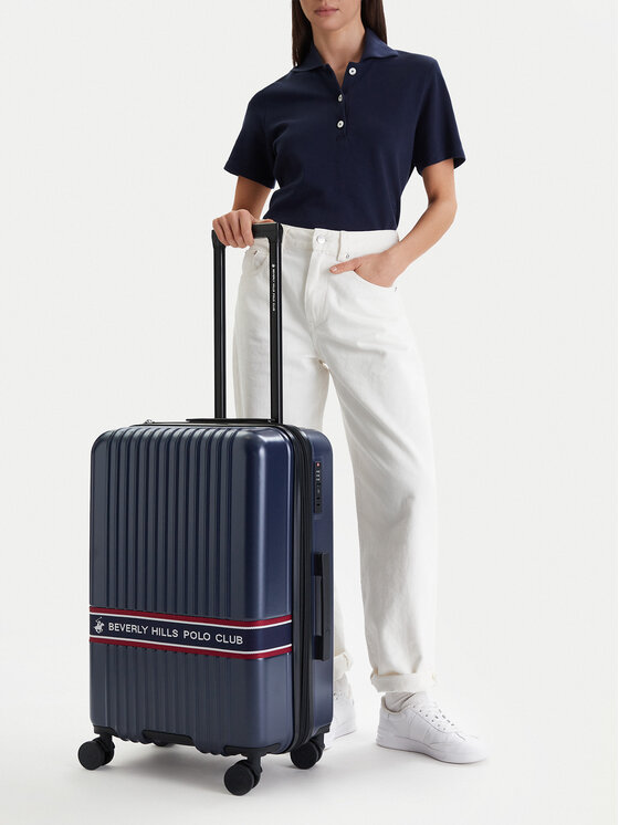 Beverly Hills Polo Club Beverly Hills Polo Club Mittlerer Koffer CEO-BHPC-M-006-08-NAVY Dunkelblau