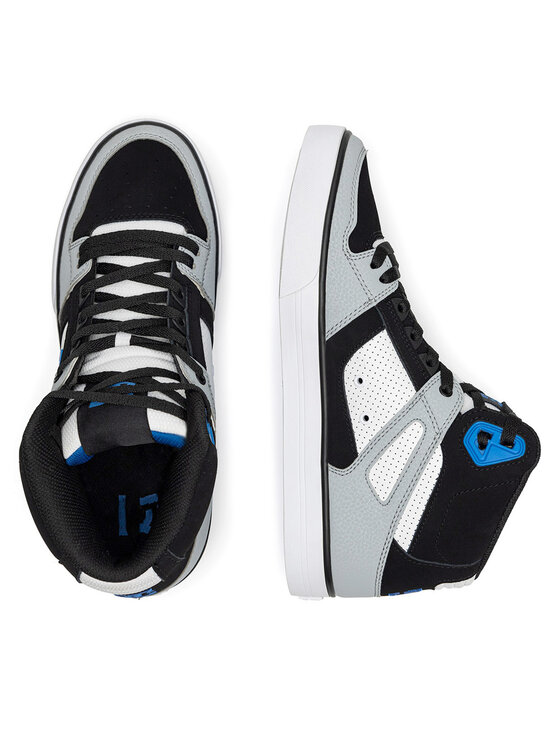 DC Shoes DC Shoes Sneakersy PURE HIGH-TOP WC ADYS400043-XKWB Šedá
