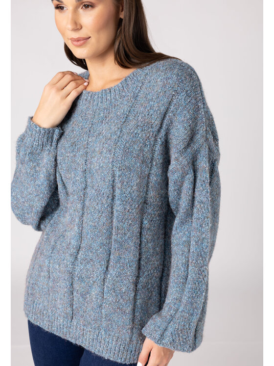 QUIOSQUE QUIOSQUE Sveter QUIOSQUE 6VL002834 Modrá Regular Fit