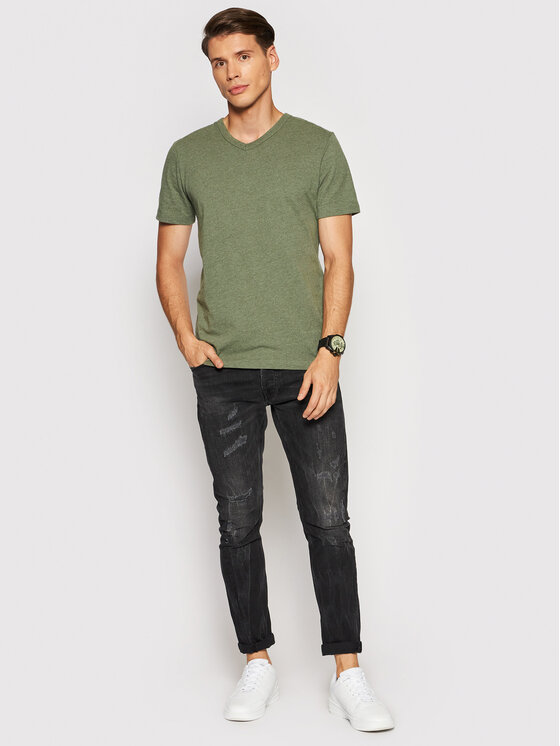 T-shirt Blubowery 12194108 Verde Regular Fit