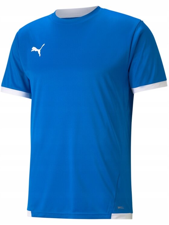 Puma Puma T-Shirt 704917-02 Niebieski Standard Fit