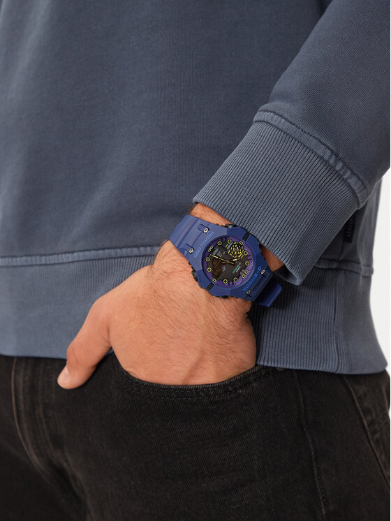 Casio Casio Zegarek GA-B001CBR-2AER Niebieski