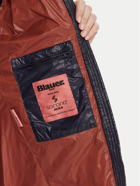 Blauer Blauer Prehodna jakna 25WBLDK02069 Mornarsko modra Regular Fit