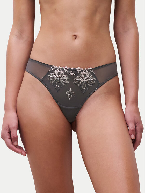 Chantelle Chantelle Στρίνγκ Champs Élysées C26090 Γκρι