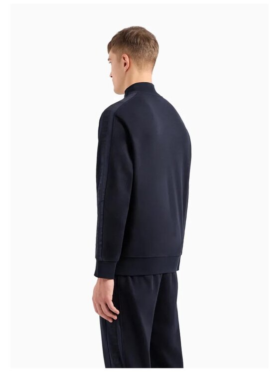 Armani Exchange Armani Exchange Kardigan CARDIGAN ZIP Modrá Regular Fit