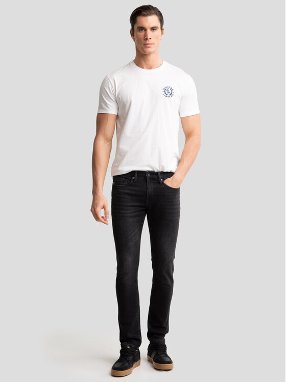 BIG STAR BIG STAR Jeansy TERRY_SLIM_909_190 Czarny Slim Fit