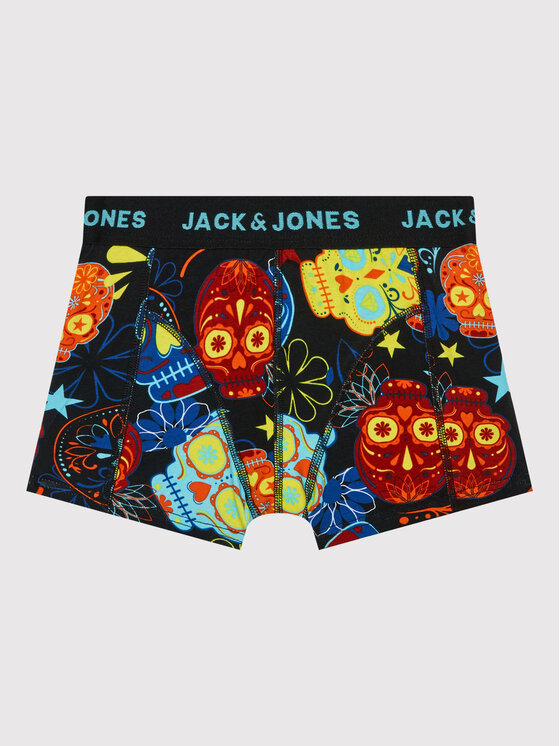 Jack&Jones Junior Jack&Jones Junior Komplekti kuulub 3 paari boksereid Sugar 12189220 Must