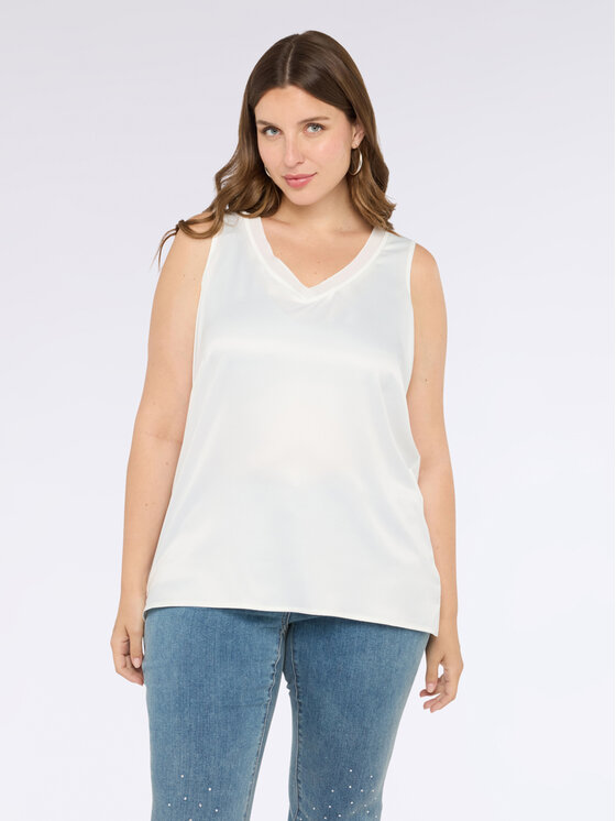 Fiorella Rubino Fiorella Rubino T-shirt G478L208554N011 Bianco Regular Fit
