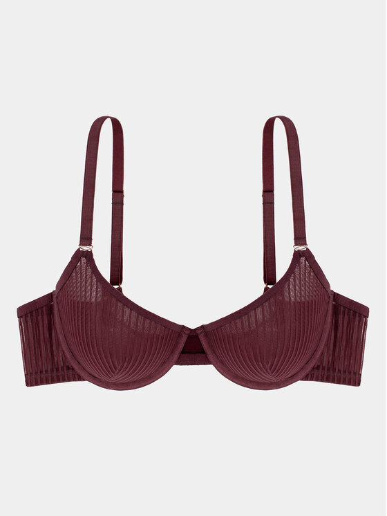 Dorina Dorina Reggiseno con ferretto Yara D001614LA077 Bordeaux