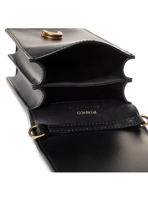 Pinko Handtasche Love Smart Simply Fl. AI 20 21 PLTT 1P21TG Y6JC Schwarz Modivo