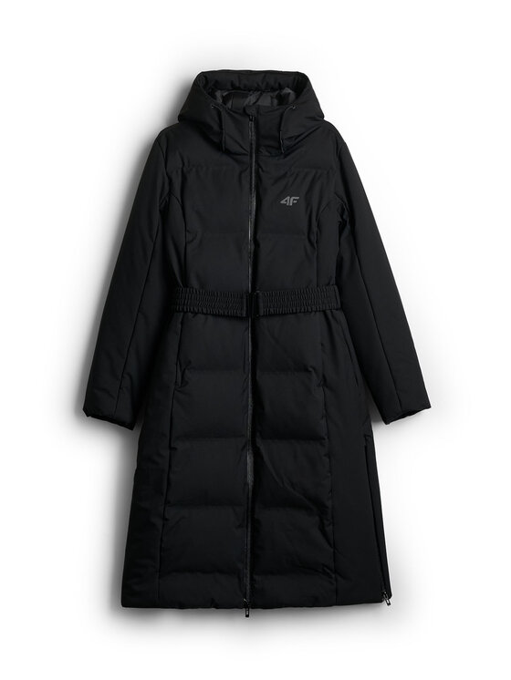 4F 4F Kurtka puchowa CITY JACKETS Czarny Slim Fit