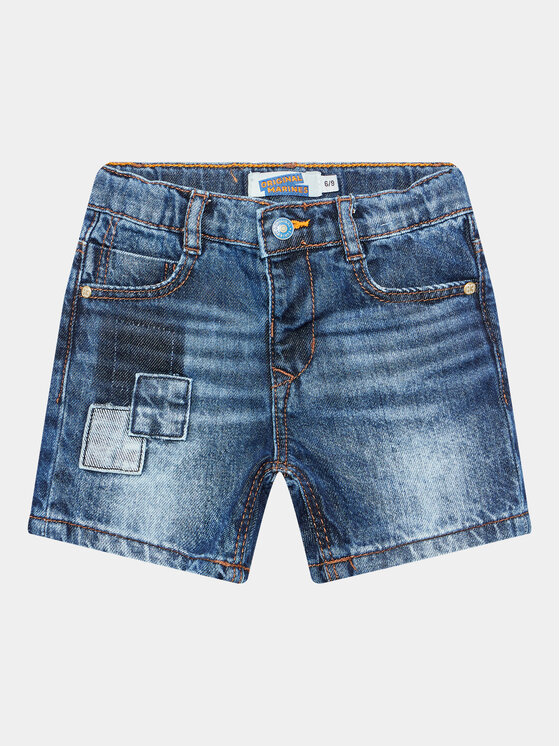 Original Marines Original Marines Pantaloni scurți de blugi DDP0318NM Albastru Regular Fit