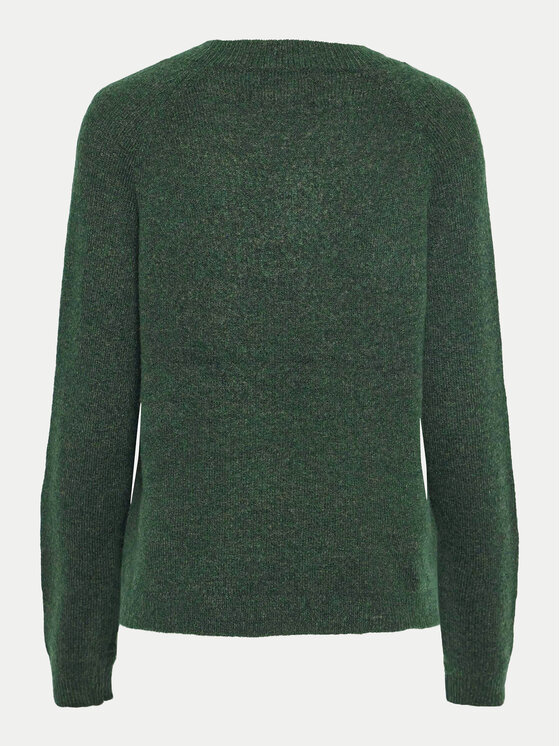 Pieces Pieces Pulover Juliana 17126277 Verde Regular Fit