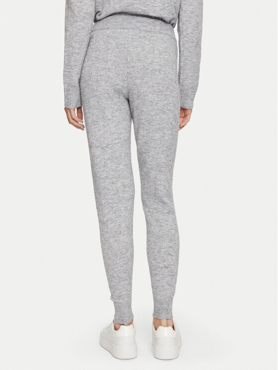 Athlecia Athlecia Долнище анцуг Daviana W Knitted EA243337 Сив Regular Fit