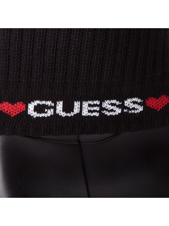 Guess Guess Gumicsizma FLVNT3 ELE09 Fekete