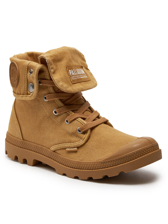 Palladium Palladium Schnürstiefeletten Baggy 02353-285-M Braun