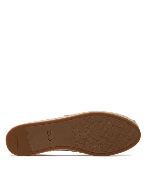 Coach Coach Espadrilles Collins CG700 Écru