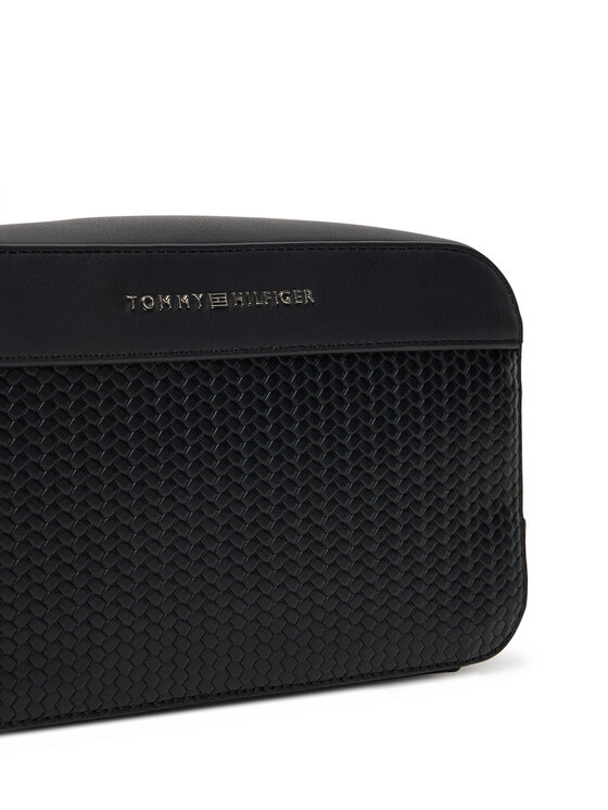 Tommy Hilfiger Tommy Hilfiger Несесер Th Woven Washbag AM0AM13838 Черен