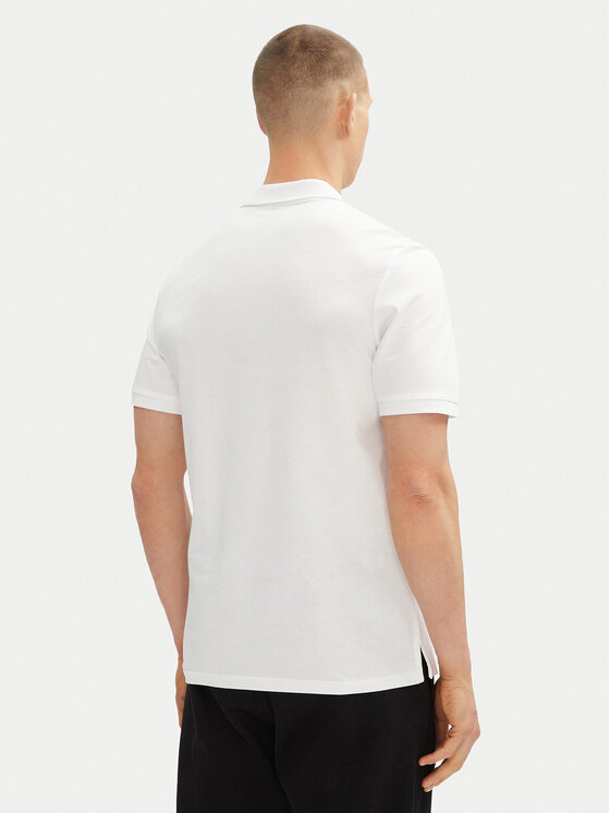 Jack&Jones Jack&Jones Тениска с яка и копчета Simon 12269299 Бял Regular Fit