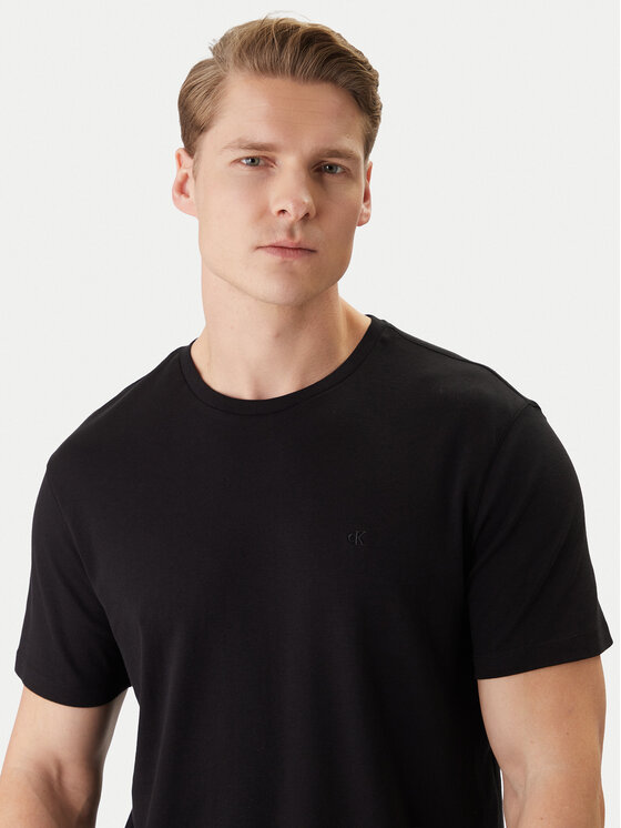 Calvin Klein Calvin Klein T-shirt LV04LB275G Crna Regular Fit