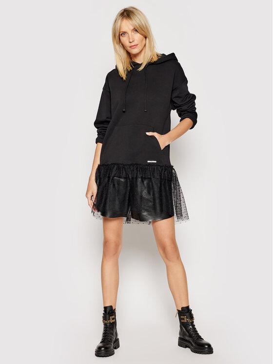 Felpa VR0MF07C Nero Regular Fit