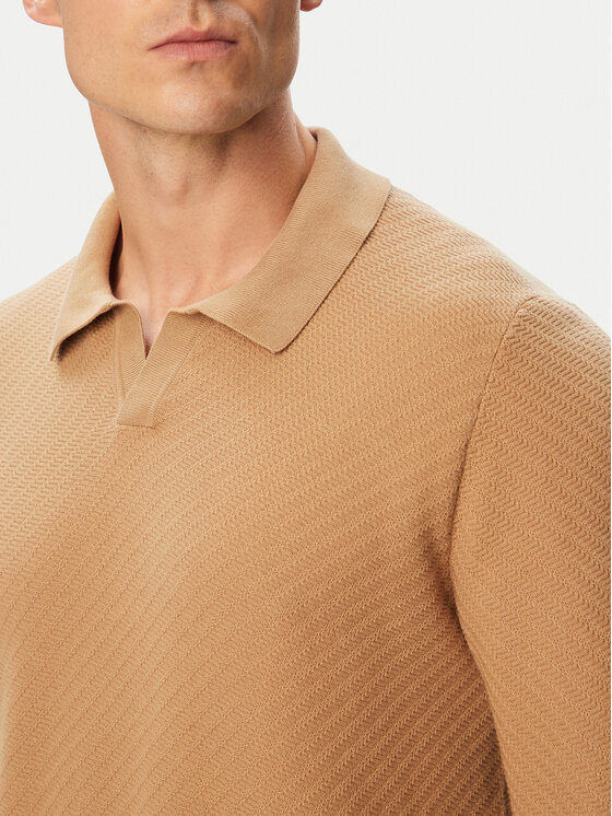 BOSS BOSS Pullover H-Lomarino 50565511 Beige Regular Fit