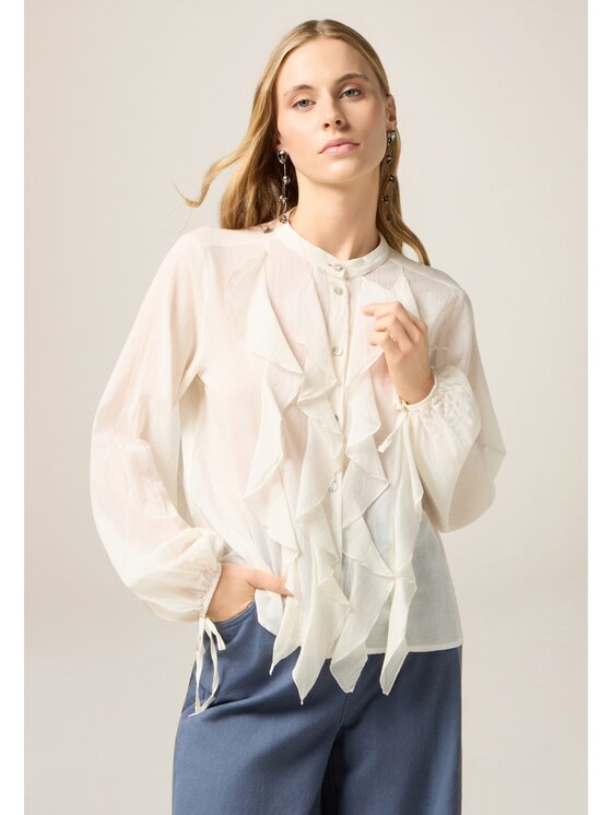 Oltre Oltre Camicia 5071R003152N021 Bianco Regular Fit