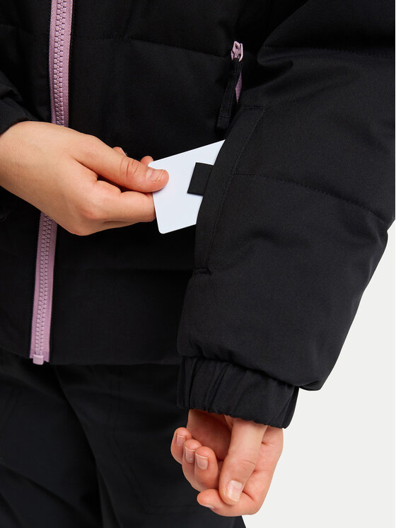 Roxy Roxy Μπουφάν για σκι Snowyhill ERGTJ03205 Μαύρο Regular Fit