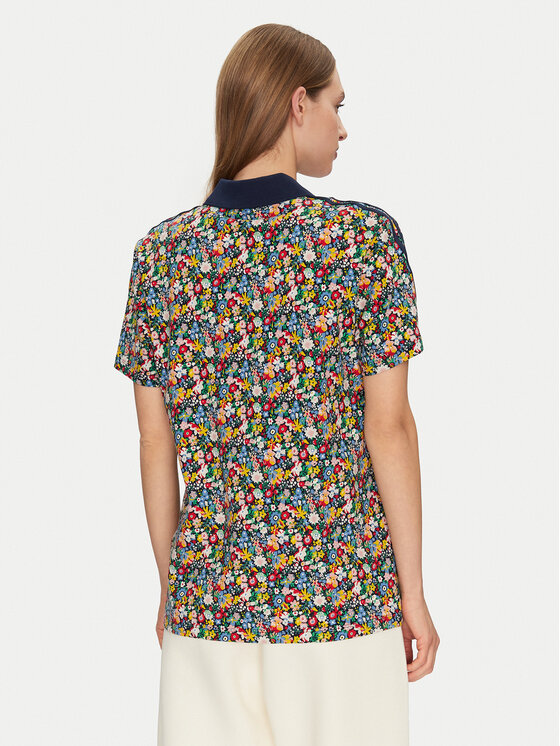 adidas adidas Polo Liberty London Football JC7786 Šarena Loose Fit