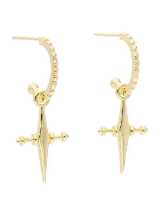 Luv aj discount mini cross hoops