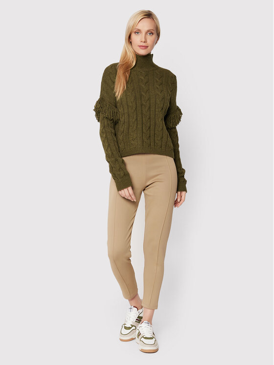 Dolcevita D73124 Verde Relaxed Fit