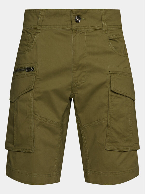 REPLAY Replay Pantalon scurți din material M9907.000.84387 Verde Regular Fit