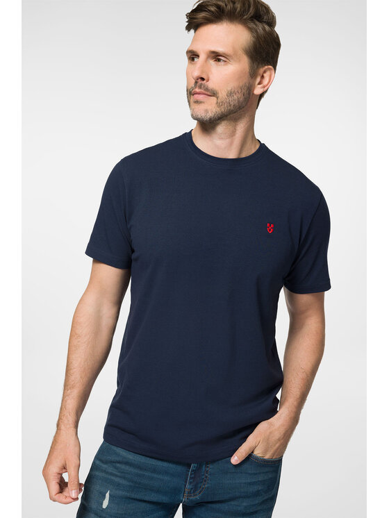 Próchnik Próchnik T-Shirt PM 2 TS073123000038 Granatowy Regular Fit