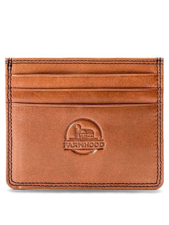 Farmhood Farmhood Etui na karty kredytowe 272164 Brązowy