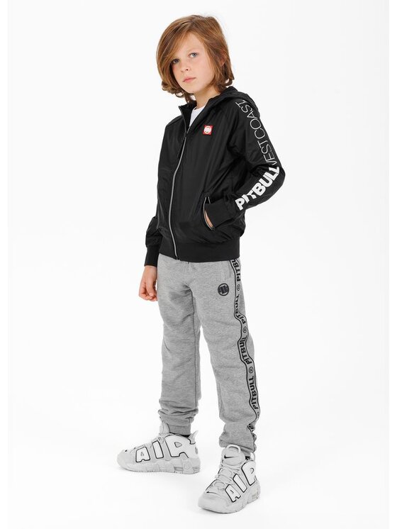 PITBULL PITBULL Spodnie dresowe Spodnie Szary Regular Fit