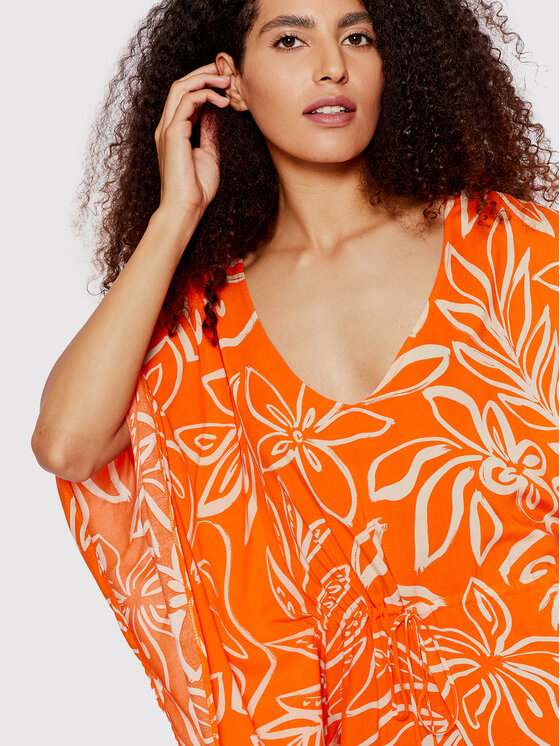 Vestito da spiaggia 6534992 Arancione Regular Fit
