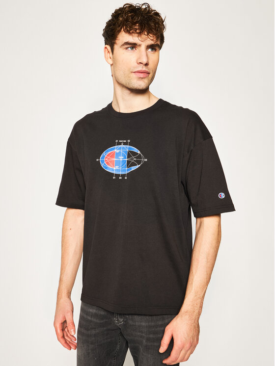 T-shirt Deconstructed C Logo 214420 Nero Muscle