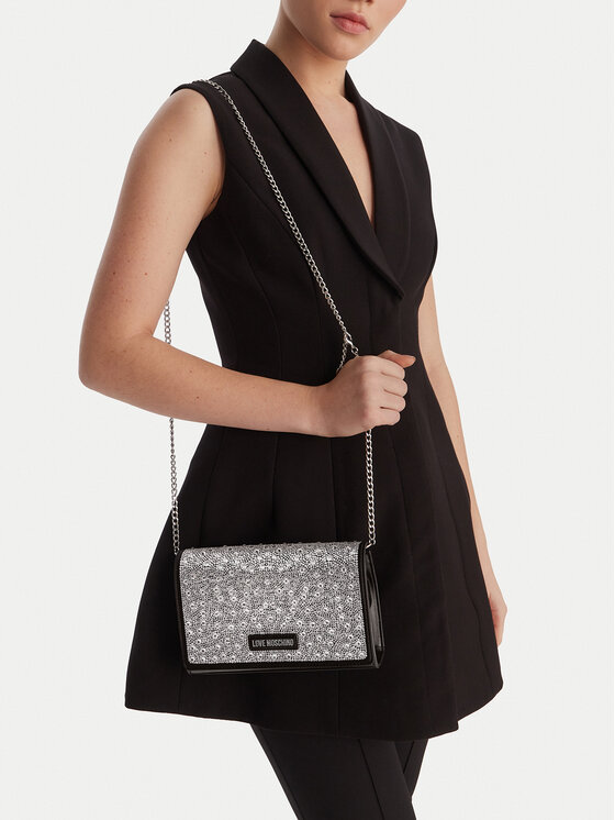 LOVE MOSCHINO LOVE MOSCHINO Käekott JC4168PP1OLW100A Must