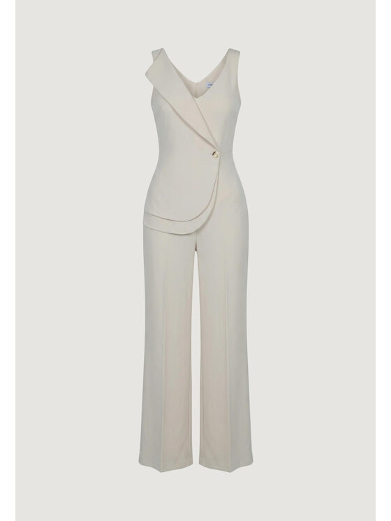Artigli Artigli Jumpsuit DOPPIIO PANNELLO Bianco Egg Fit