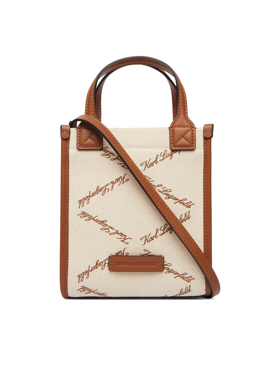 KARL LAGERFELD KARL LAGERFELD Дамска чанта Ville B2W30278 Бежов