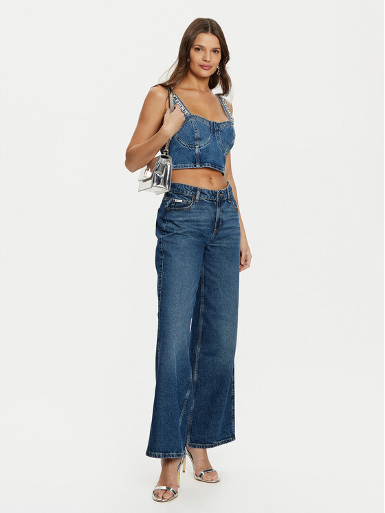 Guess Jeans Guess Jeans Farmer W5RA0Y D5M42 Sötétkék Regular Fit