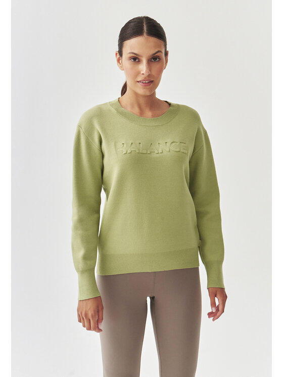 TATUUM TATUUM Sweter BALAMI Zielony Classic Fit