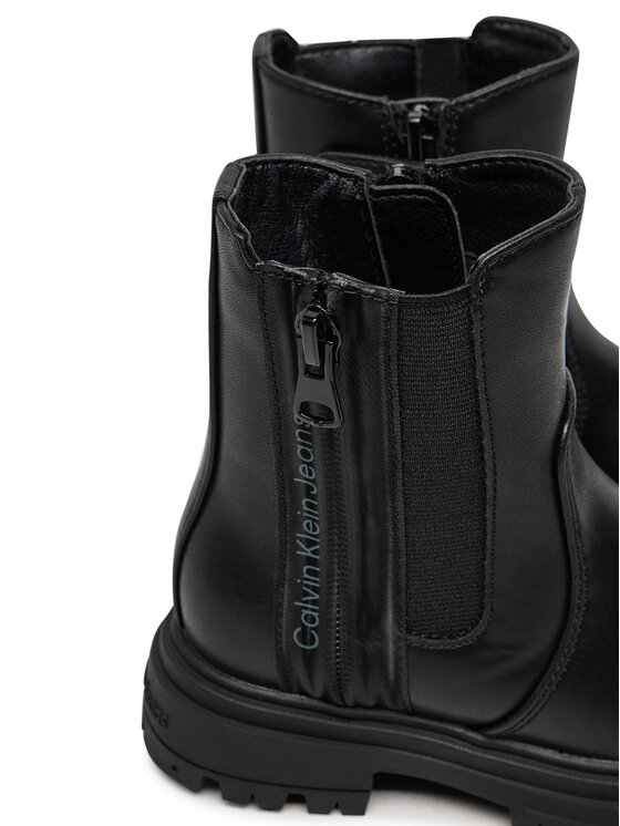 Calvin Klein Jeans Calvin Klein Jeans Μποτάκια Chelsea Boot V3A5-81019-1355 M Μαύρο