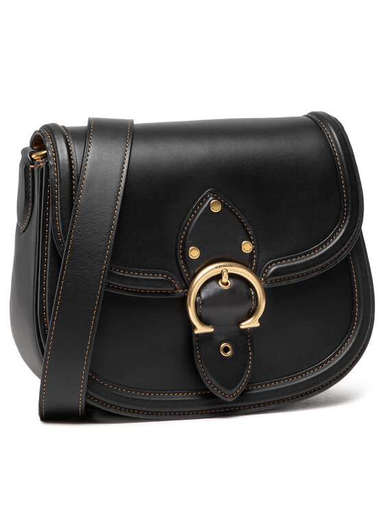 mae file crossbody in signature leather