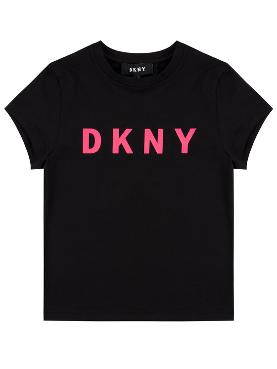 DKNY DKNY T-Shirt D35Q47 S Schwarz Regular Fit