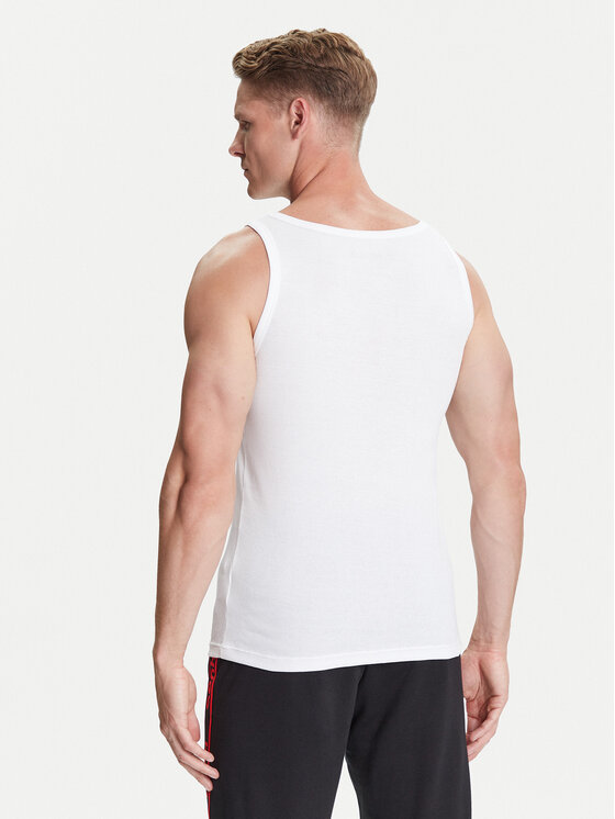 HUGO HUGO Ujjatlan felső szett 50545681 Fehér Slim Fit