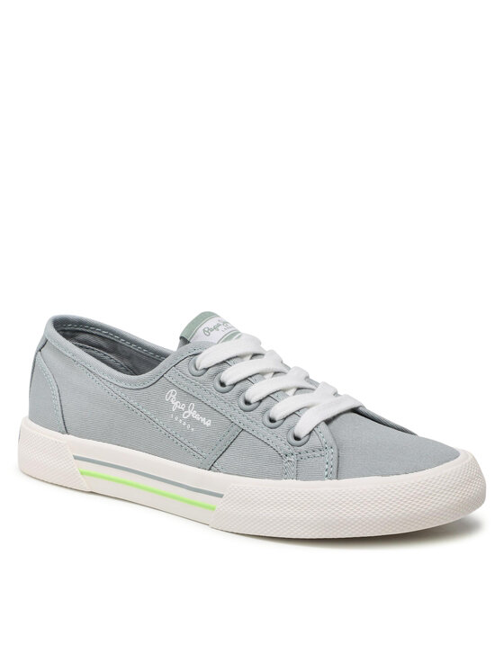 Pepe Jeans Pepe Jeans Tenisówki Brady W Basic PLS31287 Niebieski